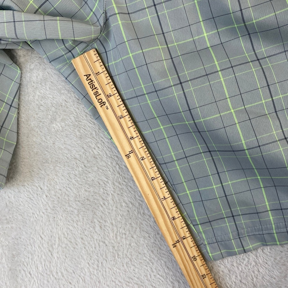 Mens Performance Golf Shorts Lot of 2 Size 36 Black Cargo and Gray Plaid NWT - Picture 9 of 12